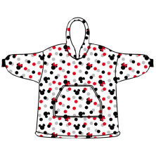 Bata sudadera oversize Minnie Disney coral adulto